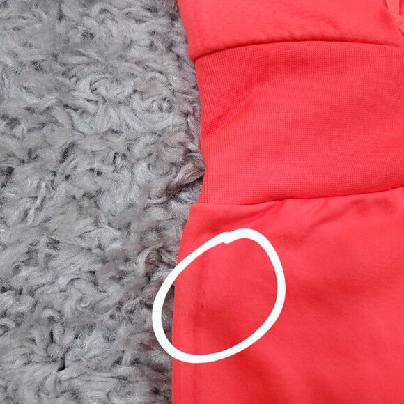 READ Free People Movement Every Single Time Runsie Neon Coral Orange Size XS/S - Picture 3 of 11